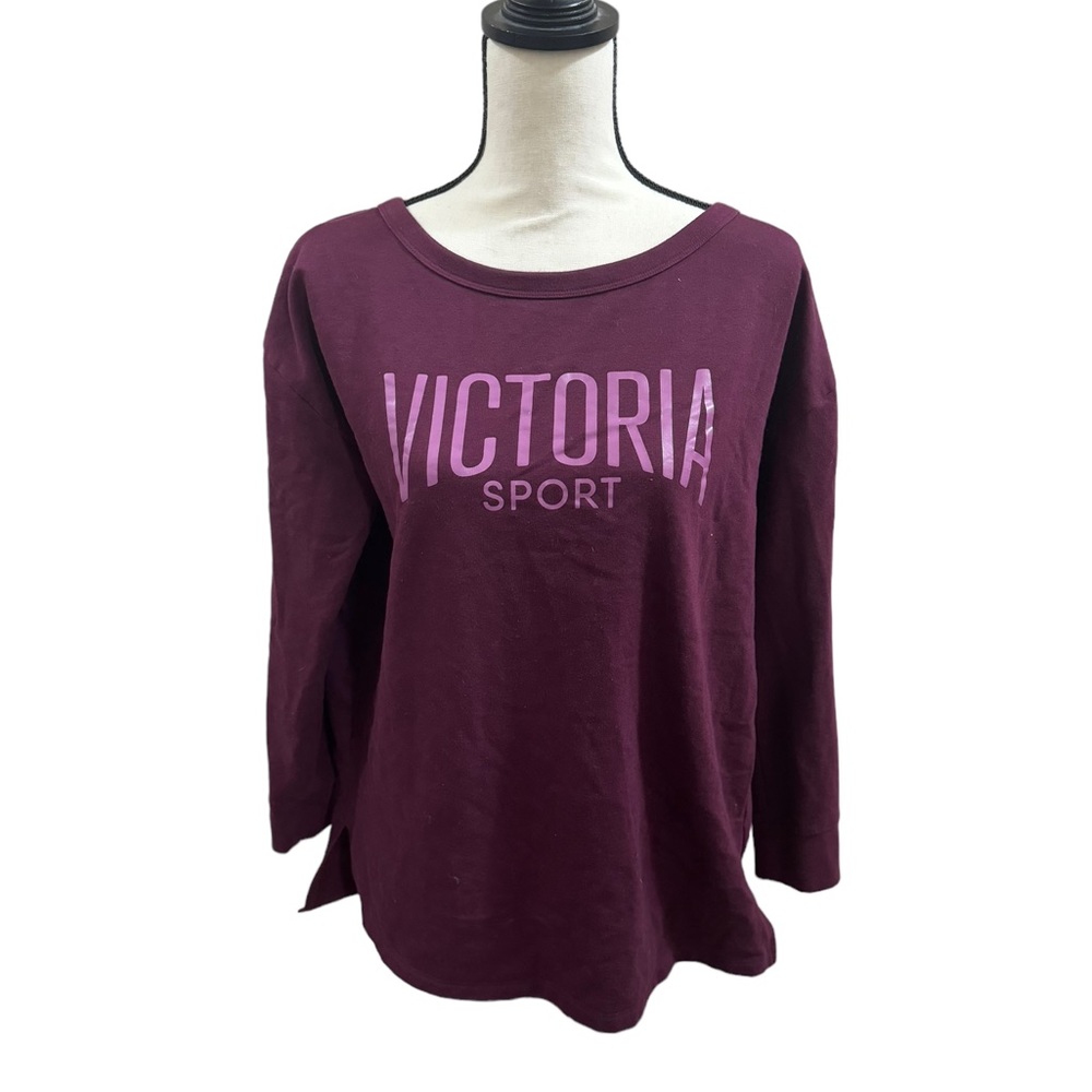 VICTORIA SPORT BACKLESS SWEATSHIRT